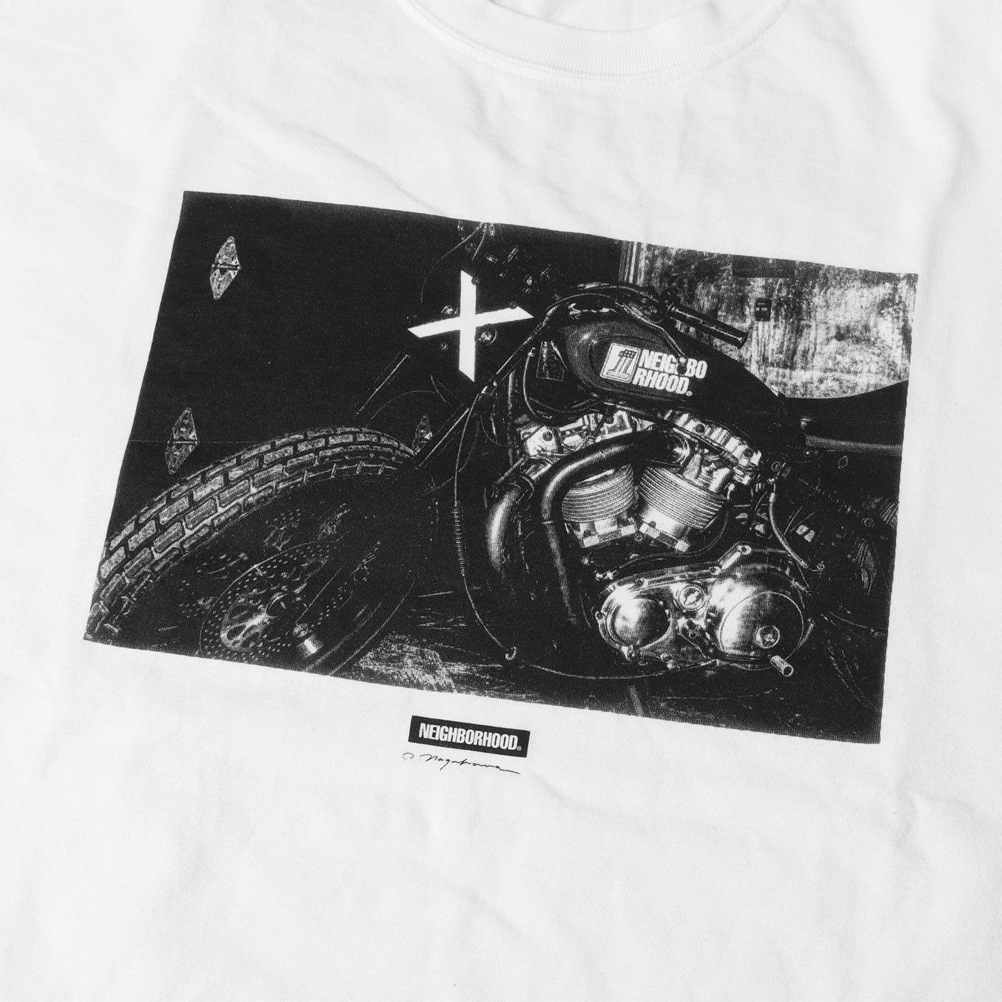 25SS ×長濱治 フォト グラフィック Tシャツ