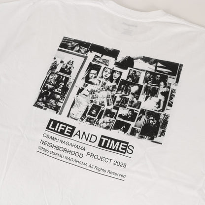 25SS ×長濱治 フォト グラフィック Tシャツ