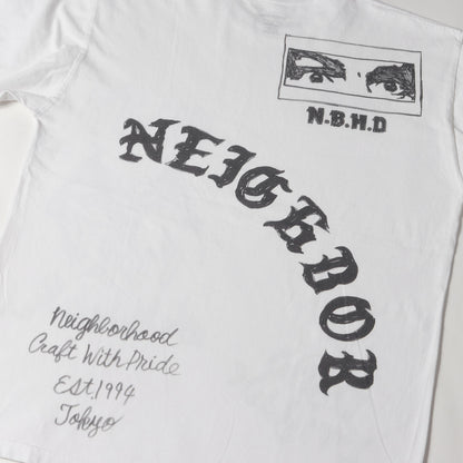 23AW 落書きグラフィック ロングスリーブ Tシャツ(NH . TEE LS-17)