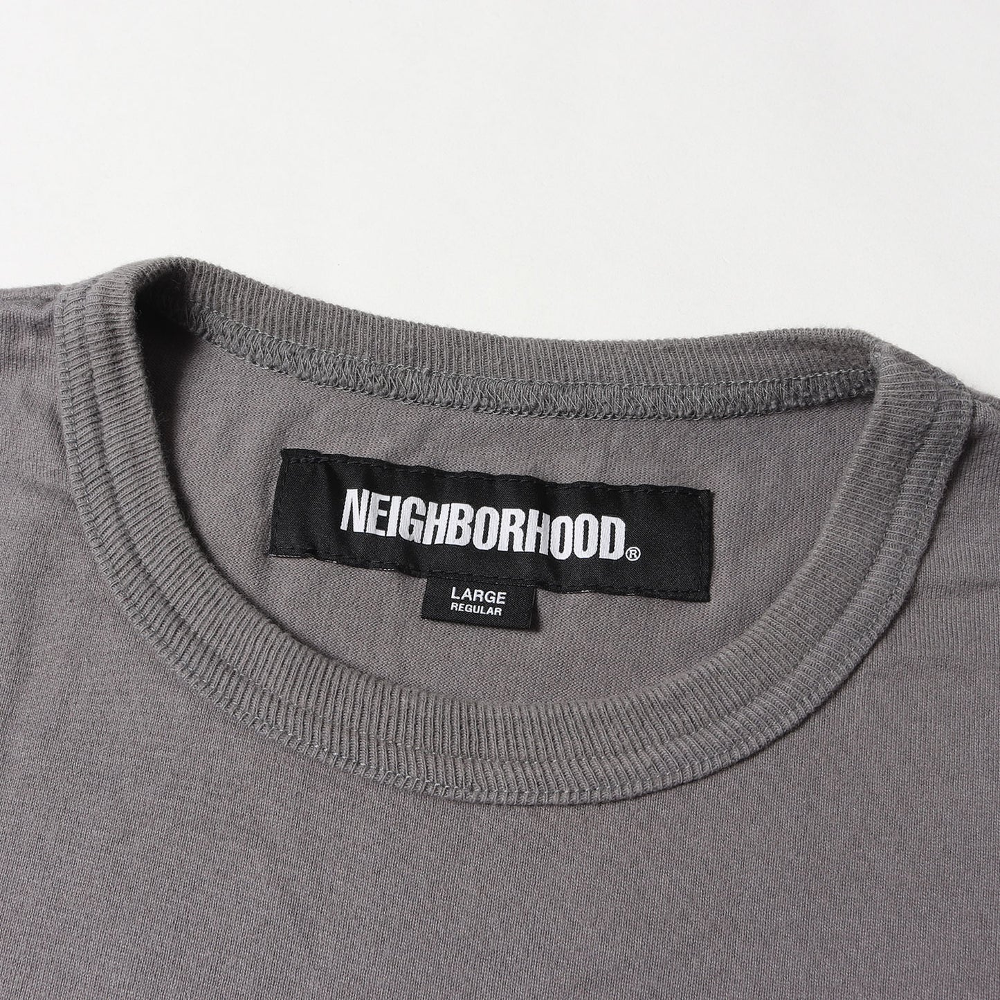 22AW ロゴ刺繍 ロングスリーブ ポケット Tシャツ(CLASSIC-P CREWNECK LS.CO)