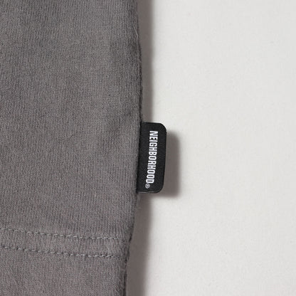 22AW ロゴ刺繍 ロングスリーブ ポケット Tシャツ(CLASSIC-P CREWNECK LS.CO)