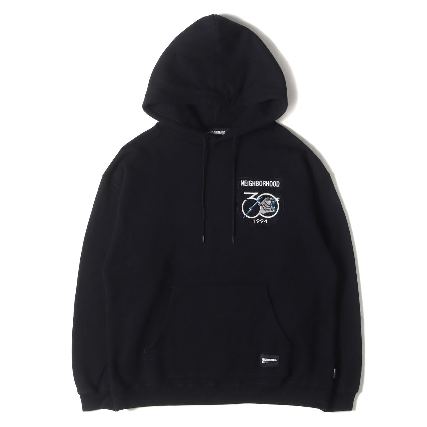 24SS 30周年記念 パッチロゴ スウェットパーカー(PATCHED SWEATPARKA LS)