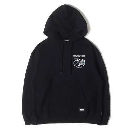 24SS 30周年記念 パッチロゴ スウェットパーカー(PATCHED SWEATPARKA LS)