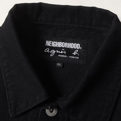 25AW ×agnes b. バックロゴ 2ndタイプ デニムジャケット(TYPE-2 JACKET)