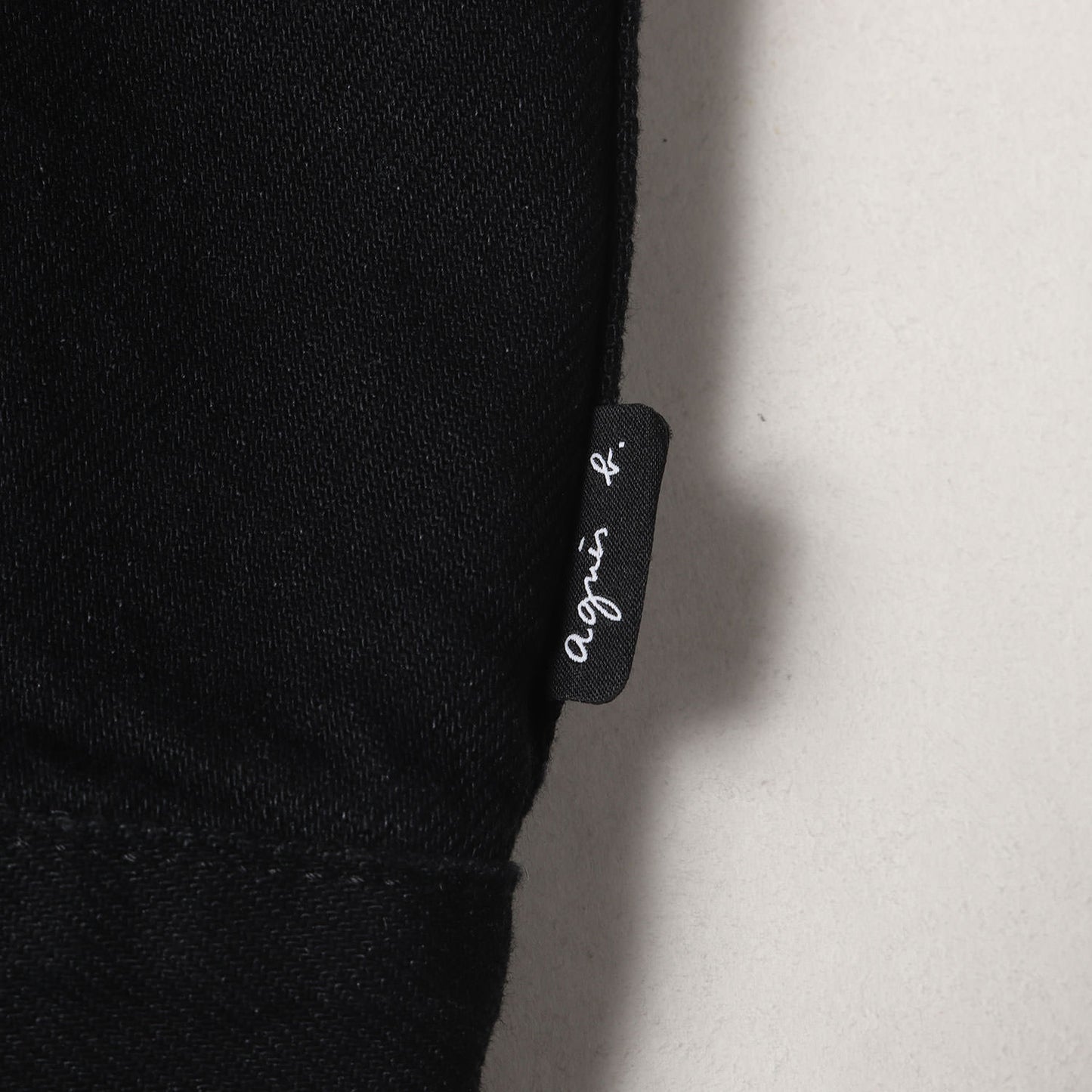 25AW ×agnes b. バックロゴ 2ndタイプ デニムジャケット(TYPE-2 JACKET)
