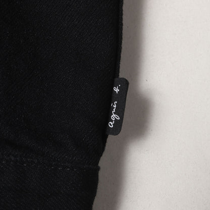 25AW ×agnes b. バックロゴ 2ndタイプ デニムジャケット(TYPE-2 JACKET)