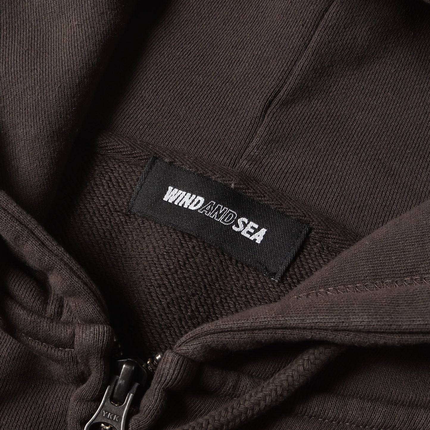 25AW サルファダイ加工 フルジップ スウェットパーカー(SULFUR DYEING LOGO ZIP SWEATSHIRT)