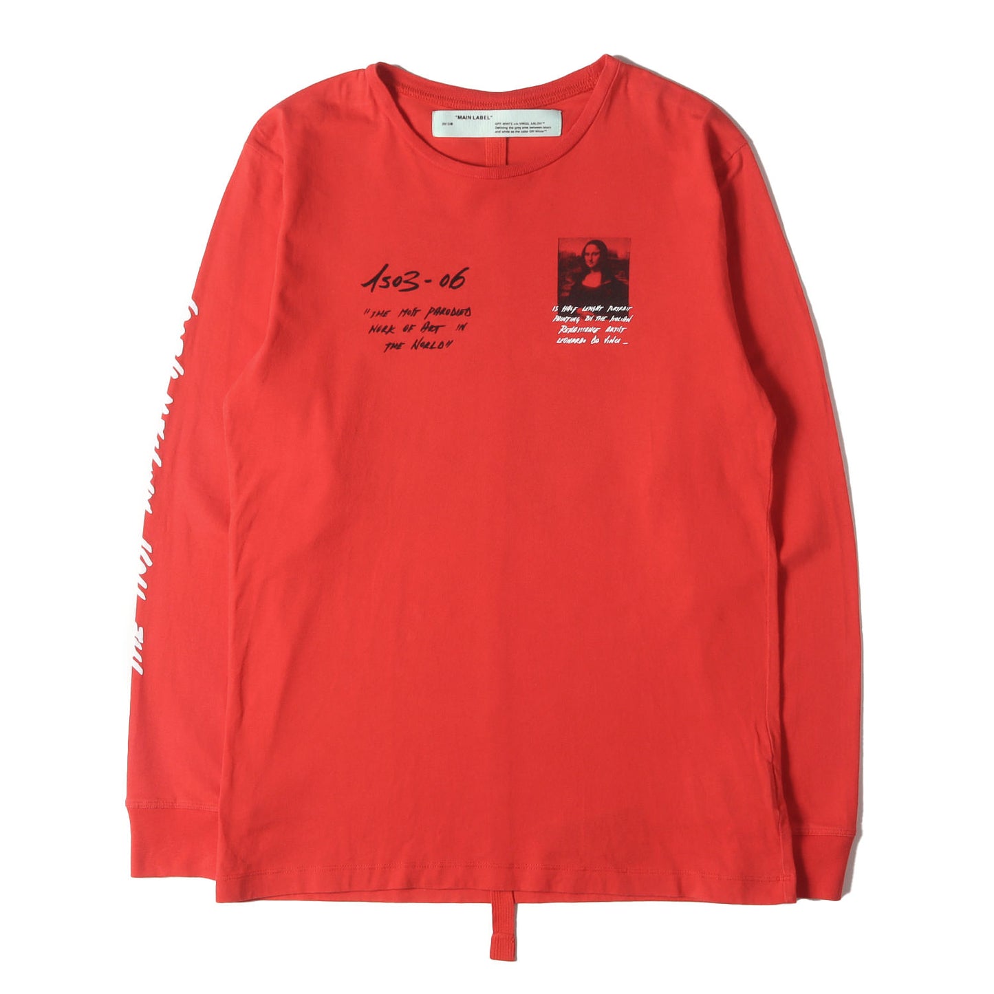 モナリザ グラフィック ロングスリーブ Tシャツ(Monalisa L/S T-Shirt)