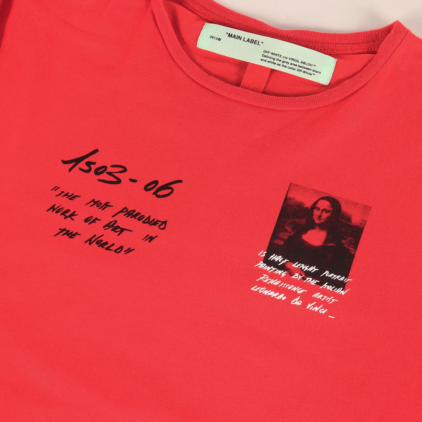 モナリザ グラフィック ロングスリーブ Tシャツ(Monalisa L/S T-Shirt)