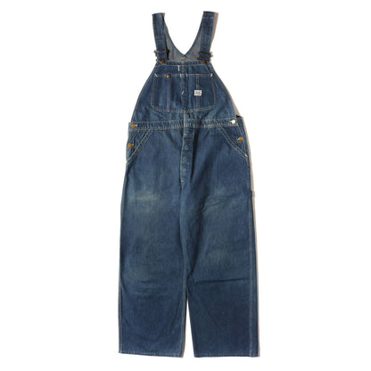 [希少 ハウスタグ] 40s JELT DENIM ロングL デニム オーバーオール