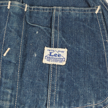 [希少 ハウスタグ] 40s JELT DENIM ロングL デニム オーバーオール