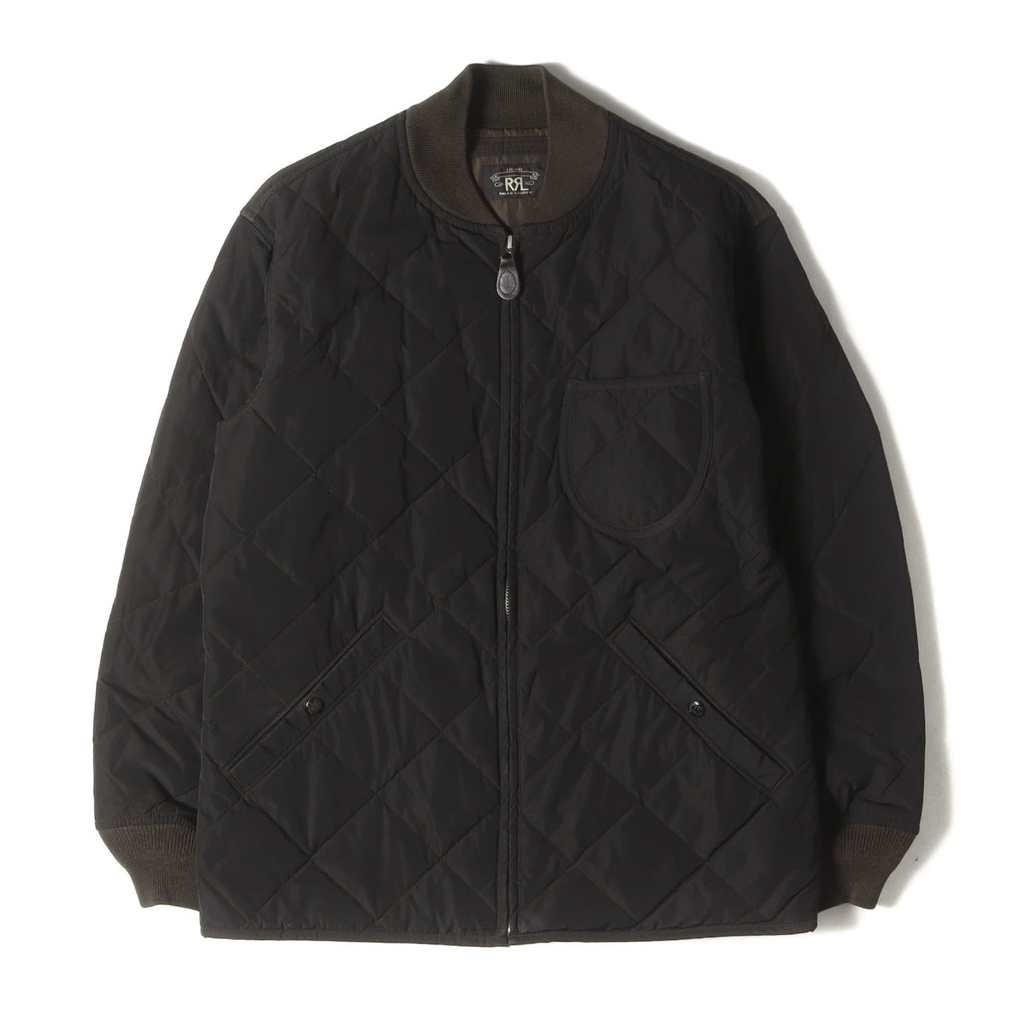 リブワーク キルティング ジップ ジャケット