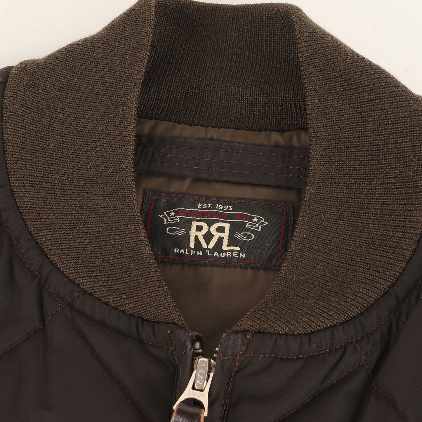 リブワーク キルティング ジップ ジャケット