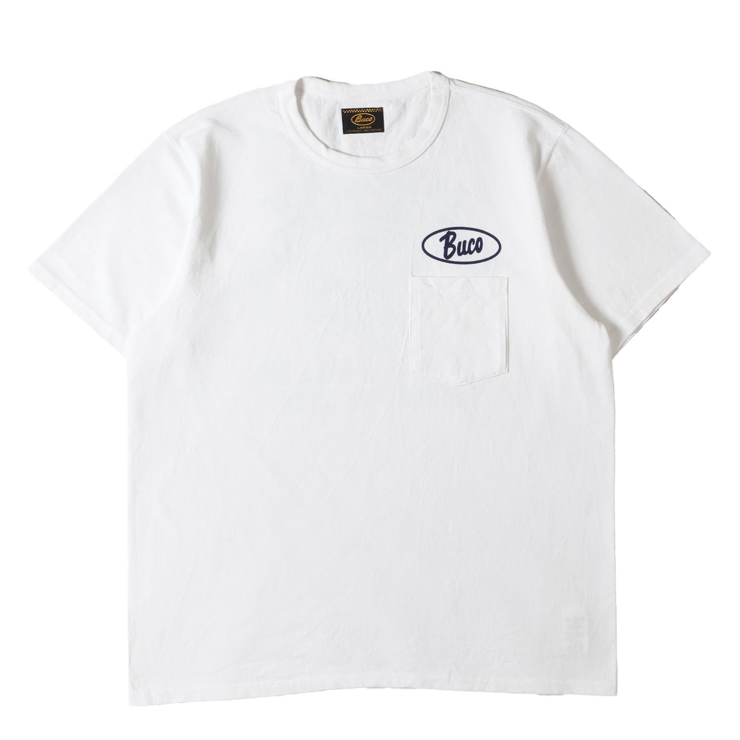 BUCO 染み込みプリント ポケット Tシャツ