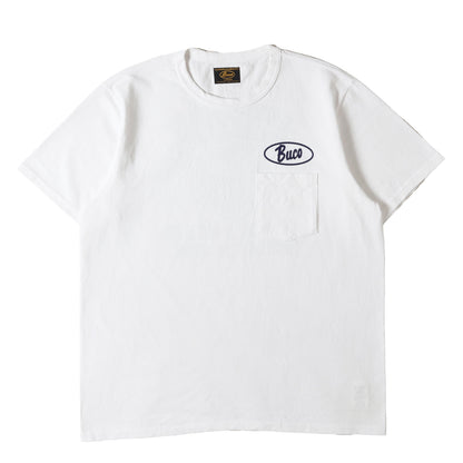 BUCO 染み込みプリント ポケット Tシャツ