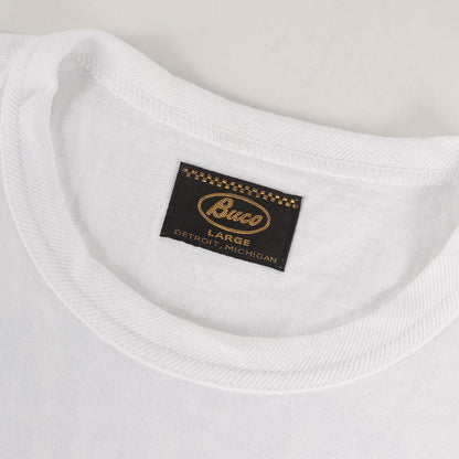 BUCO 染み込みプリント ポケット Tシャツ