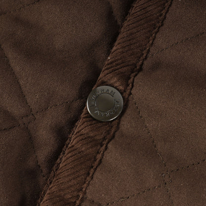 25AW 26周年記念 ×LAVENHAM フェイクスウェード オーバーサイズ キルティングジャケット(OVERSIZED DENHAM)