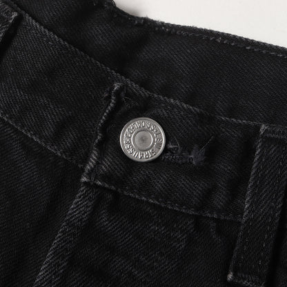 [濃黒 グッドコンディション] 00s 501 後染め ブラック デニムパンツ / カナダ製 501-0659