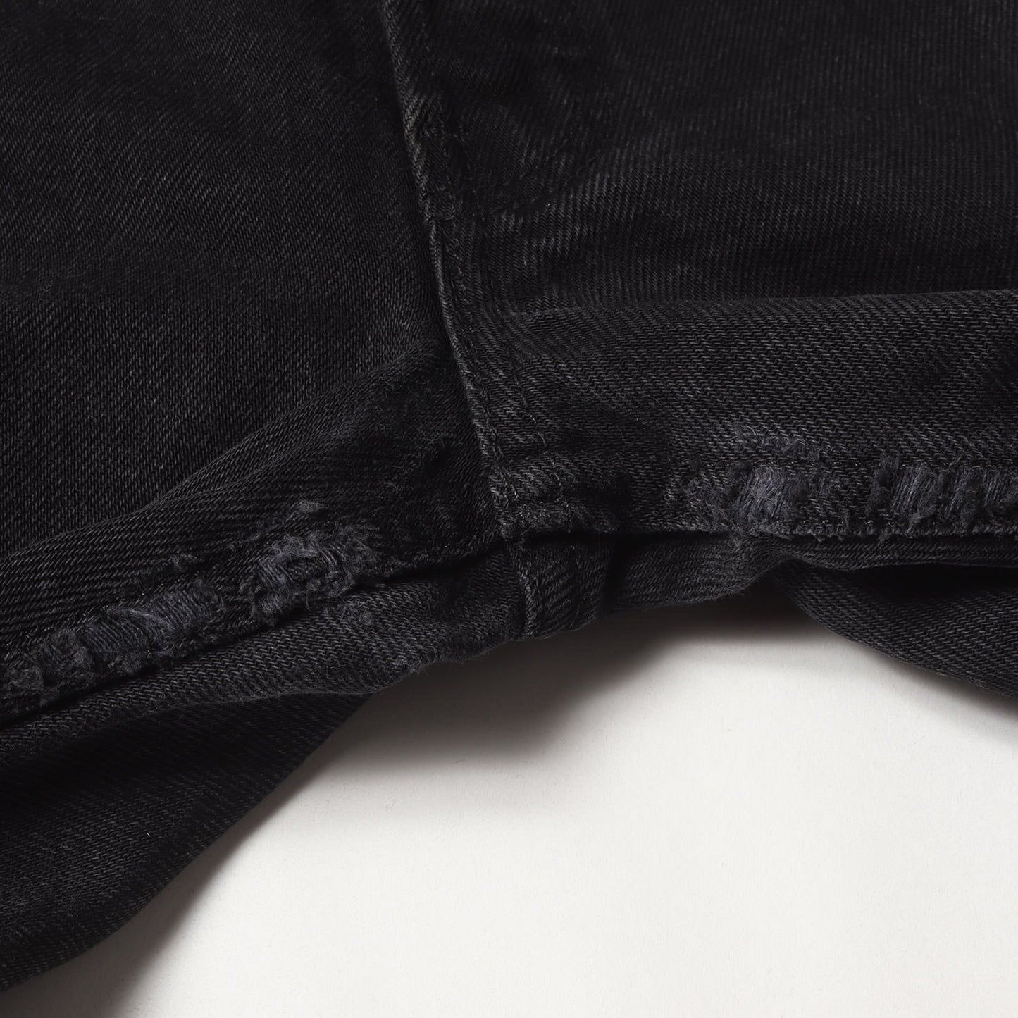 [濃黒 グッドコンディション] 00s 501 後染め ブラック デニムパンツ / カナダ製 501-0659