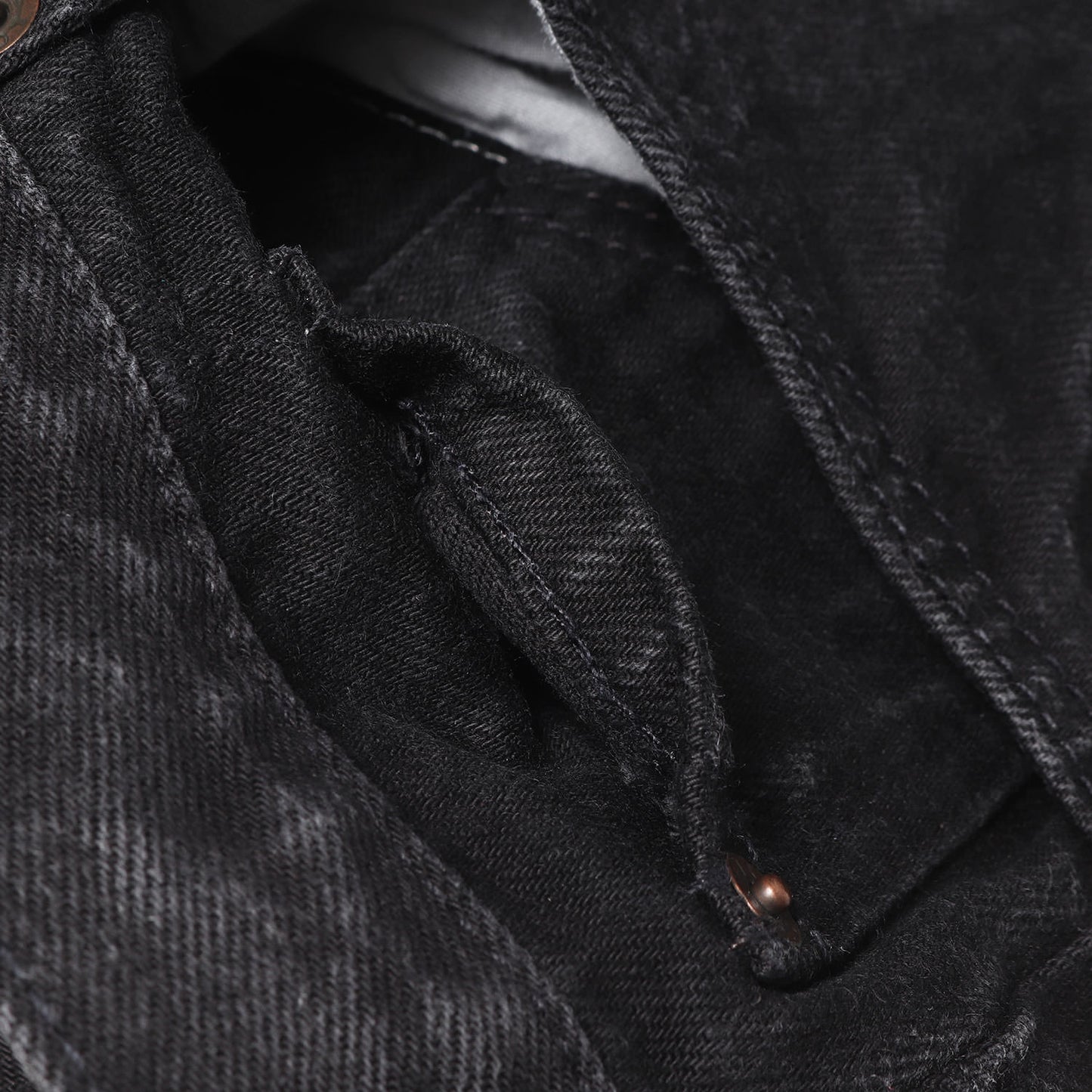 [濃黒 グッドコンディション] 90s 501 後染め ブラック デニムパンツ / USA製 501-0660