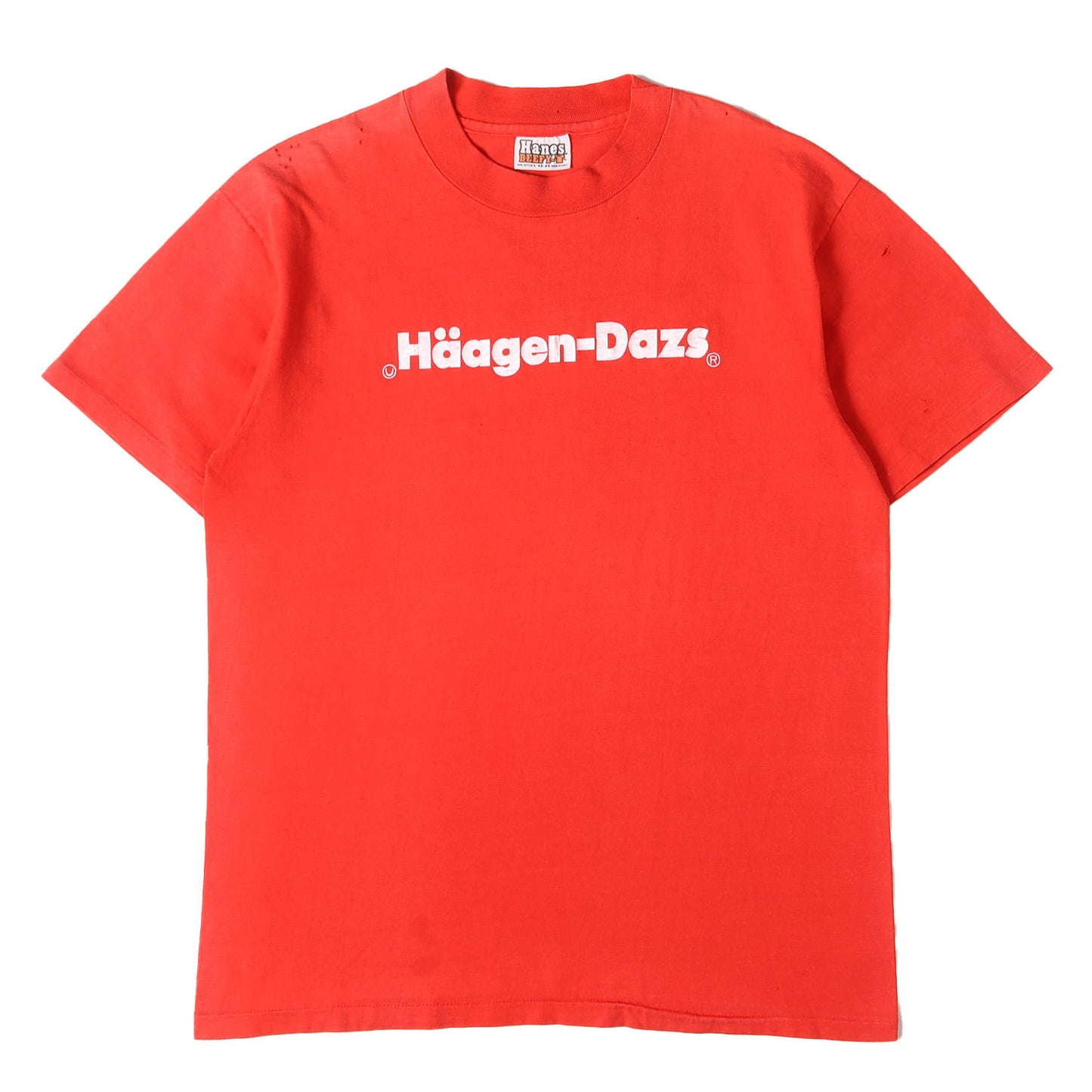 [希少モデル] 80s Haagen-Dazs ハーゲンダッツ Tシャツ / USA製 Hanes