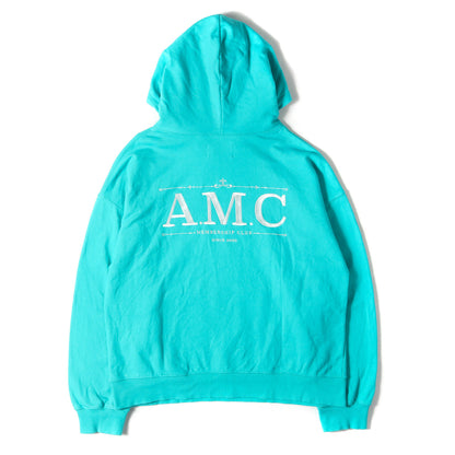 22SS AMCロゴ刺繍 スウェットパーカー