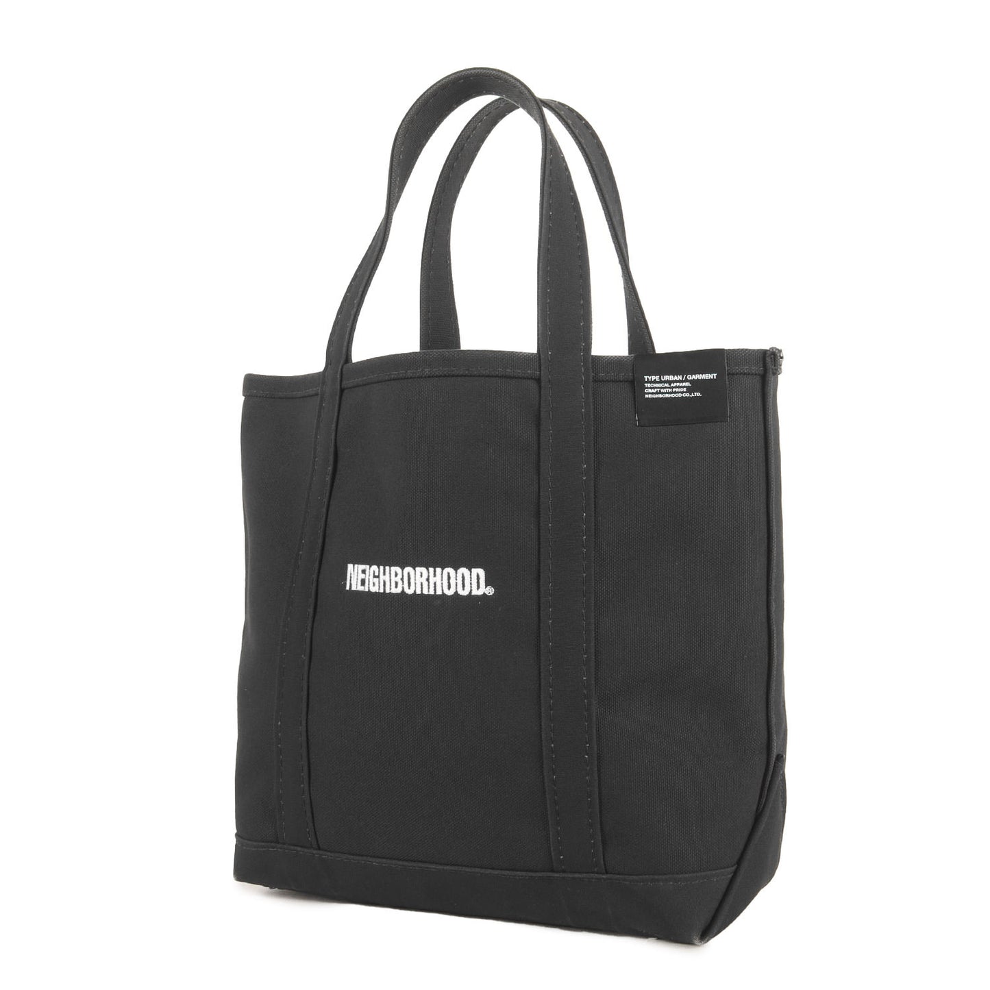 23SS ×L.L.Bean キャンバス トートバッグ(NH X L.L.BEAN . BLACK TOTE-M)
