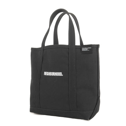 23SS ×L.L.Bean キャンバス トートバッグ(NH X L.L.BEAN . BLACK TOTE-M)