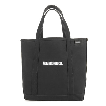 23SS ×L.L.Bean キャンバス トートバッグ(NH X L.L.BEAN . BLACK TOTE-M)