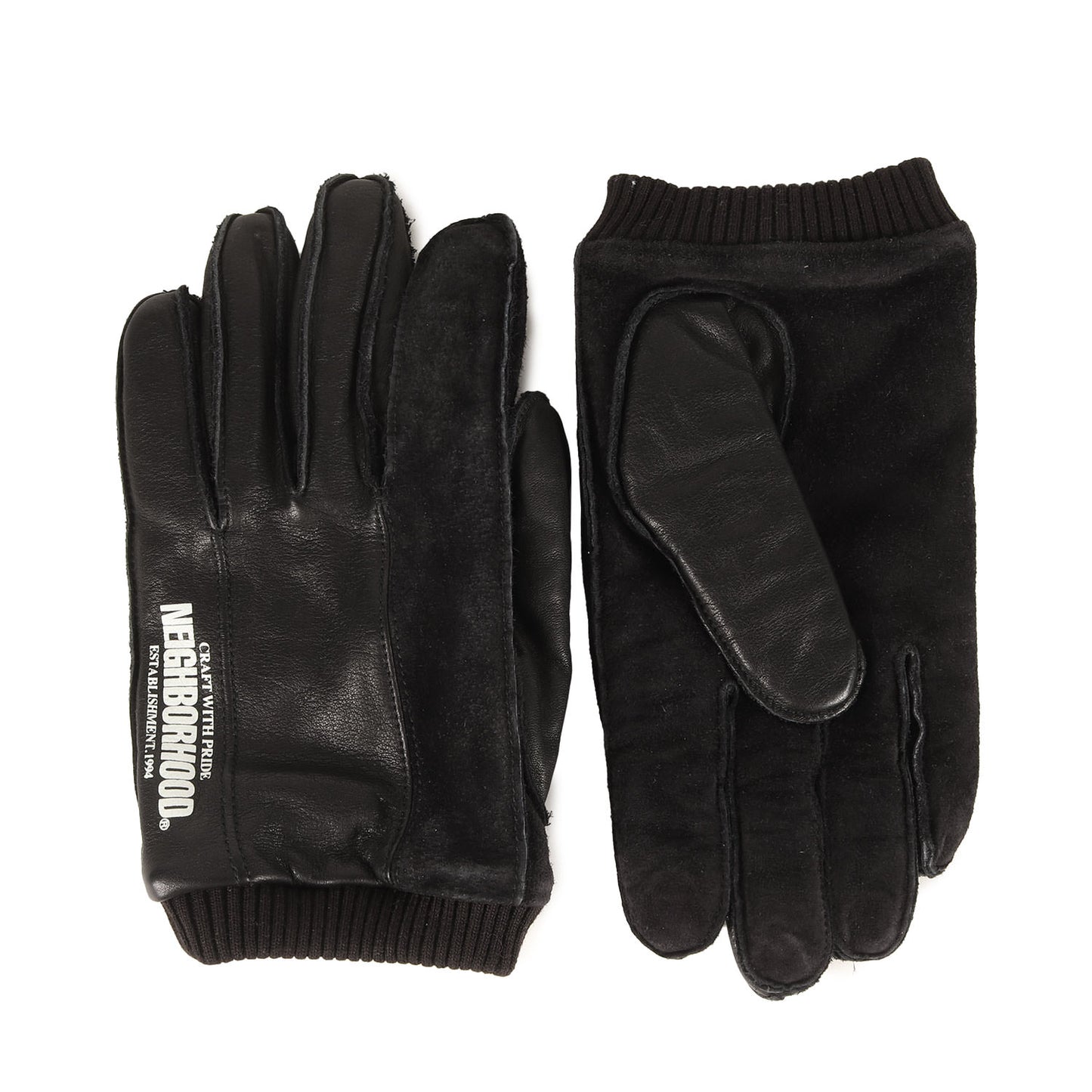 22AW スウェード コンビ レザーグローブ / 手袋(LEATHER PANEL GLOVE)