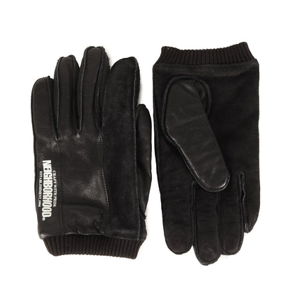 22AW スウェード コンビ レザーグローブ / 手袋(LEATHER PANEL GLOVE)