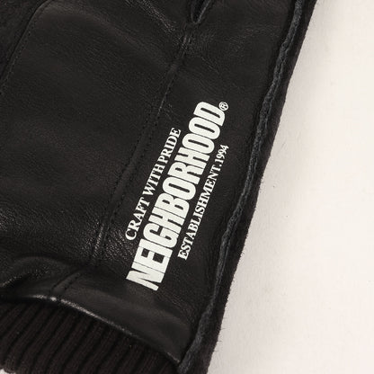 22AW スウェード コンビ レザーグローブ / 手袋(LEATHER PANEL GLOVE)