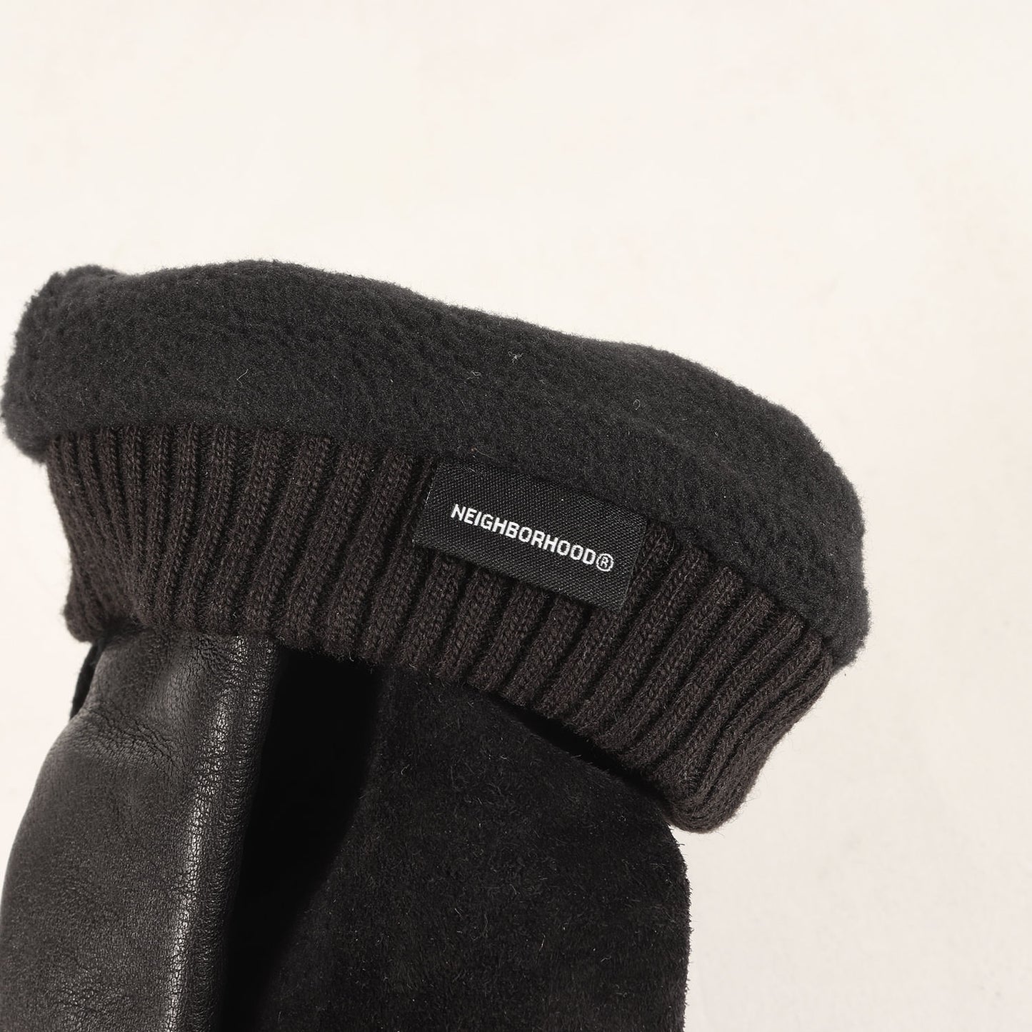 22AW スウェード コンビ レザーグローブ / 手袋(LEATHER PANEL GLOVE)