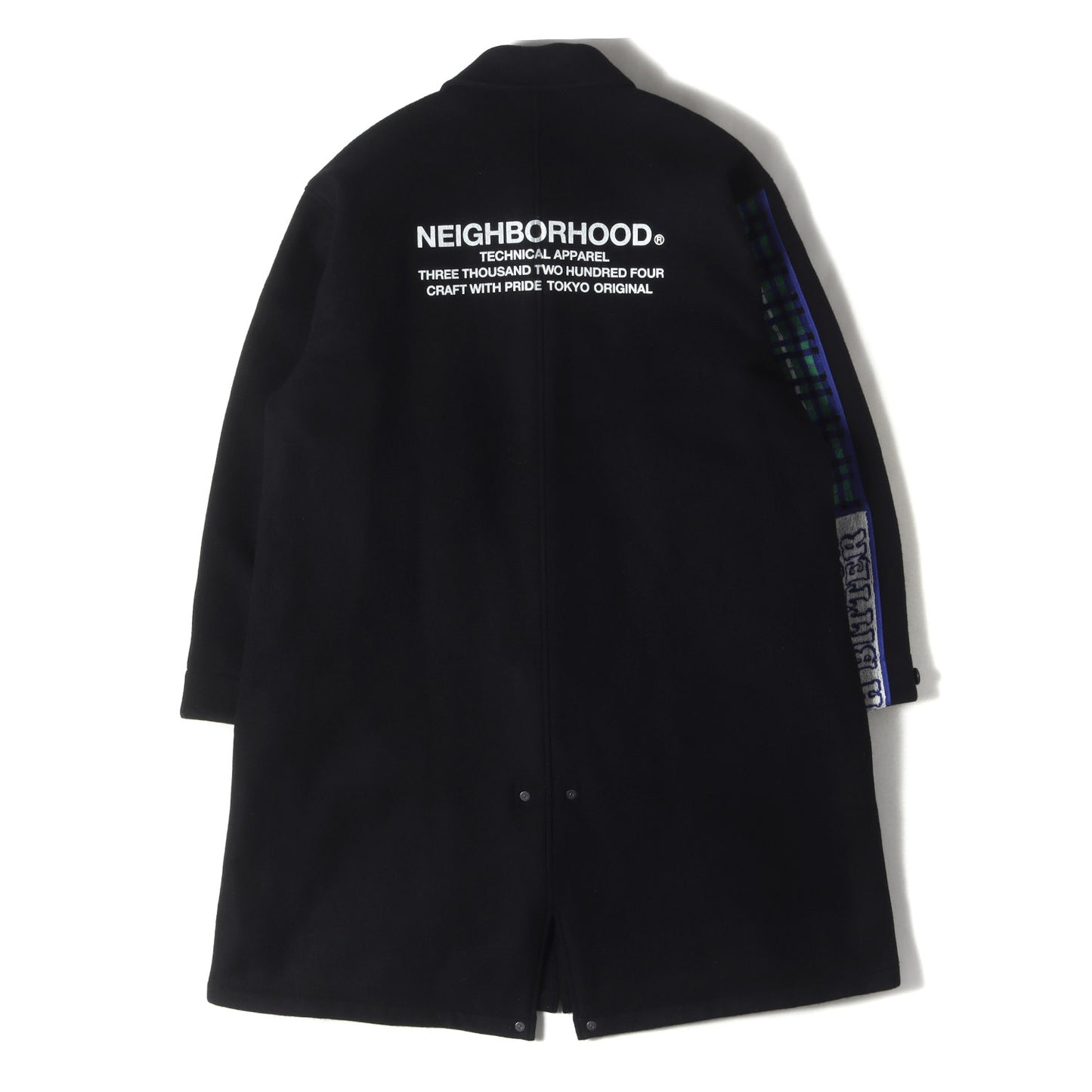 25AW 袖パイルカスタム メルトンウール コート(WOOL COAT MOD)