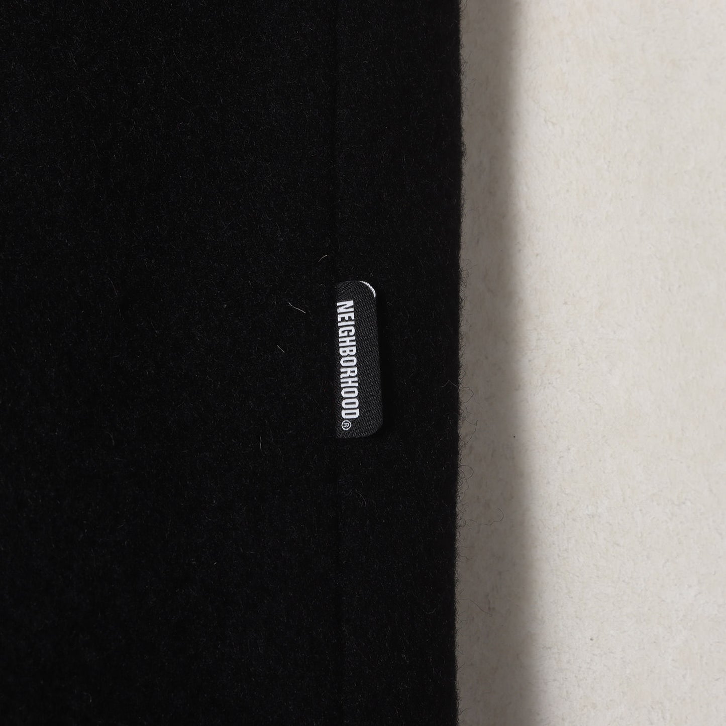 25AW 袖パイルカスタム メルトンウール コート(WOOL COAT MOD)
