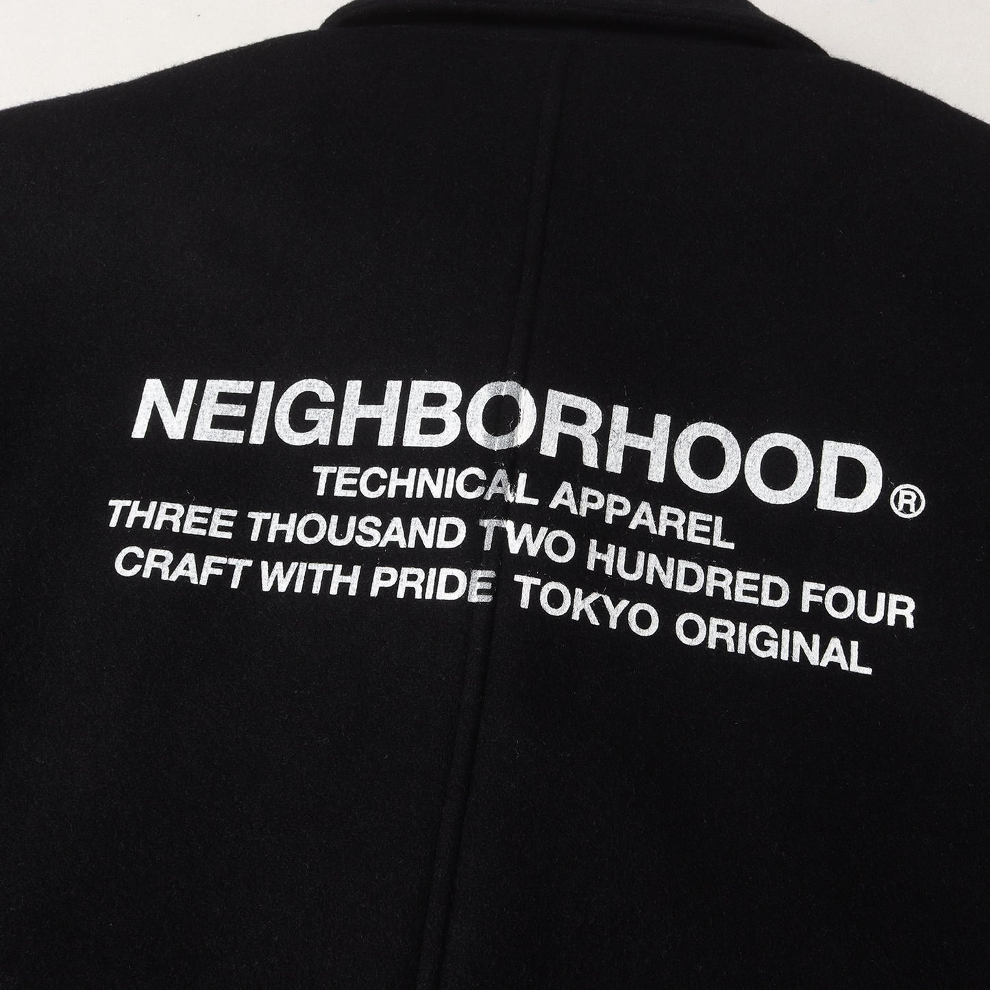 25AW 袖パイルカスタム メルトンウール コート(WOOL COAT MOD)
