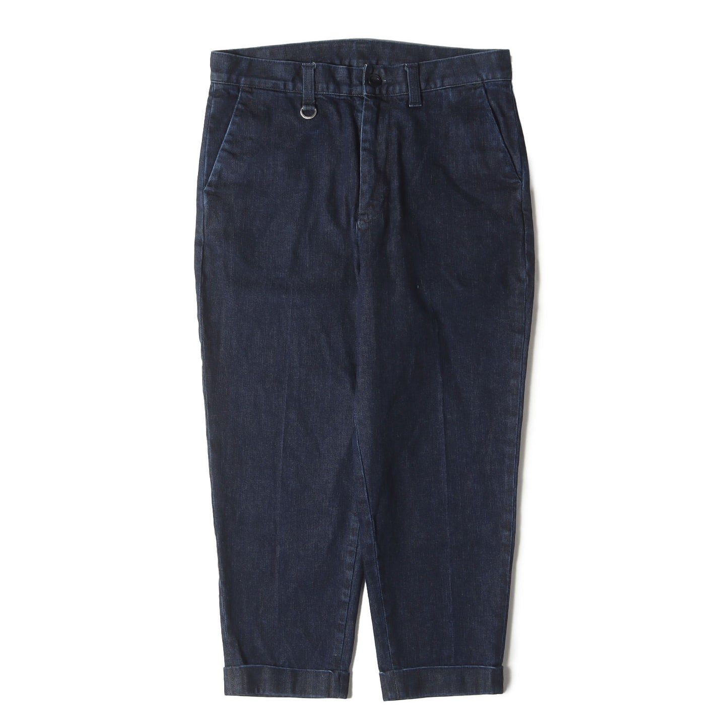 21AW ワイド テーパード ストレッチ ワークデニムパンツ(TURN UP WIDE TAPERED PANTS)