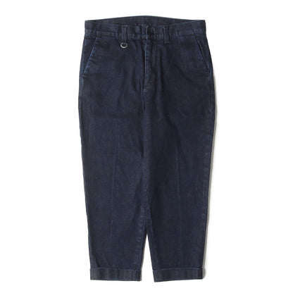 21AW ワイド テーパード ストレッチ ワークデニムパンツ(TURN UP WIDE TAPERED PANTS)
