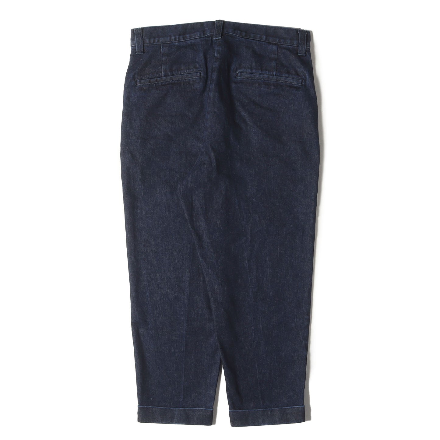 21AW ワイド テーパード ストレッチ ワークデニムパンツ(TURN UP WIDE TAPERED PANTS)