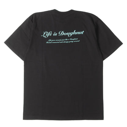 25AW メッセージロゴ Tシャツ(Life Is Doughnut Tshirts)