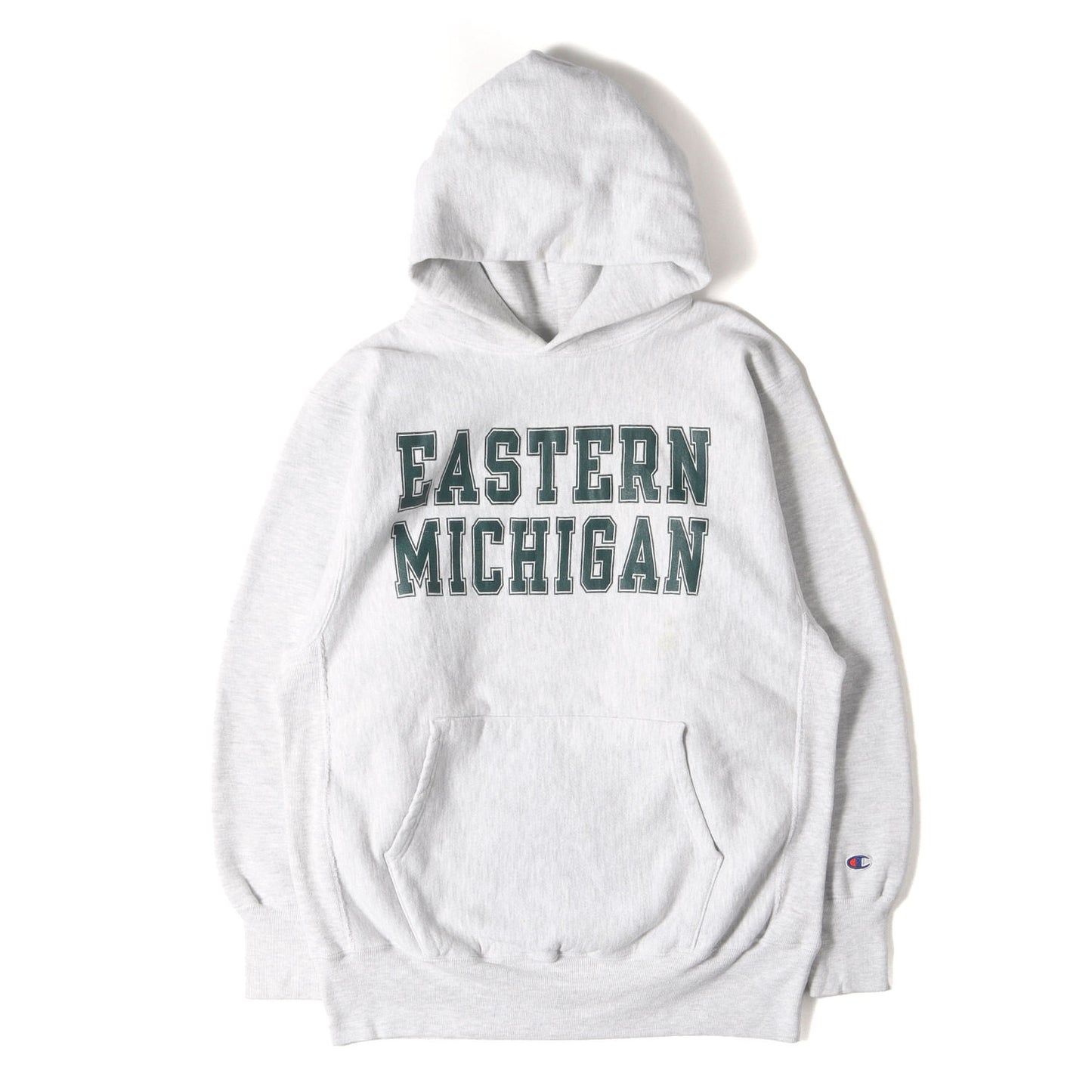 [USA製 刺繍タグ] 90s リバースウィーブ カレッジ スウェットパーカー / イースタンミシガン大学 Eastern Michigan