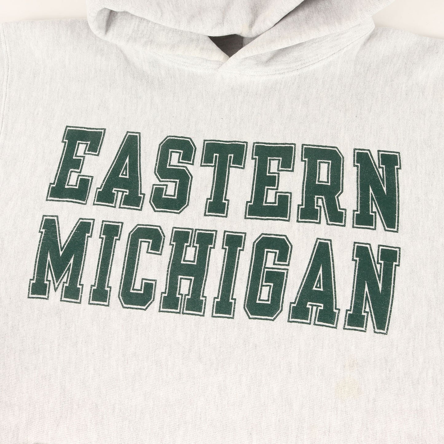 [USA製 刺繍タグ] 90s リバースウィーブ カレッジ スウェットパーカー / イースタンミシガン大学 Eastern Michigan