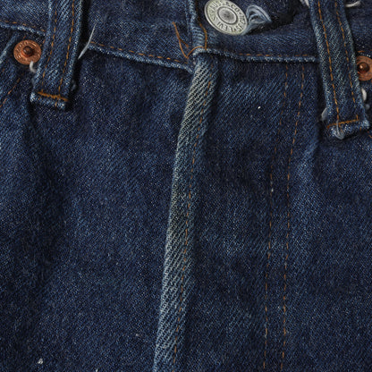 [希少 濃紺] 70s 501 66後期 デニムパンツ / USA製 ボタン裏刻印6