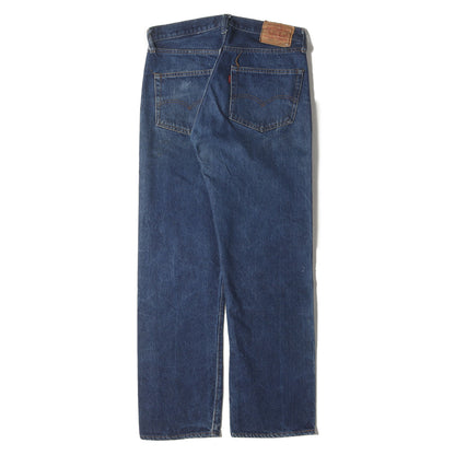 [希少 濃紺] 70s 501 66後期 デニムパンツ / USA製 ボタン裏刻印6