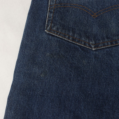 [希少 濃紺] 70s 501 66後期 デニムパンツ / USA製 ボタン裏刻印6