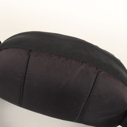 レザーコンビ ナイロンキャンバス ウエストバッグ(Waist Bag)