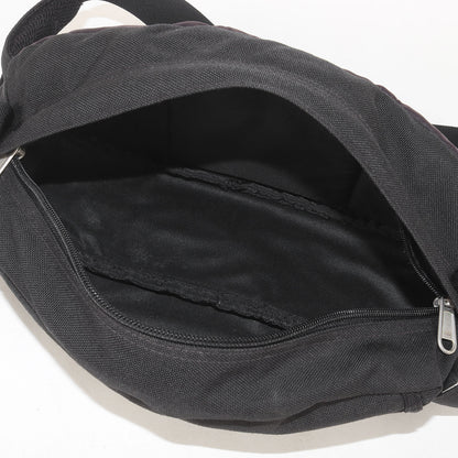 レザーコンビ ナイロンキャンバス ウエストバッグ(Waist Bag)
