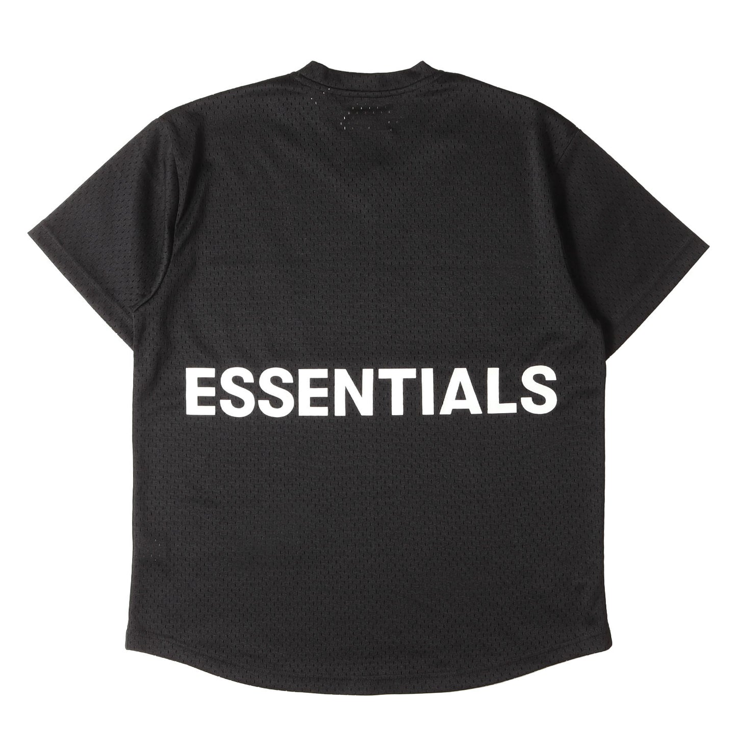 FOG ESSENTIALS バックロゴ メッシュジャージ Vネック トップ