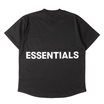 FOG ESSENTIALS バックロゴ メッシュジャージ Vネック トップ
