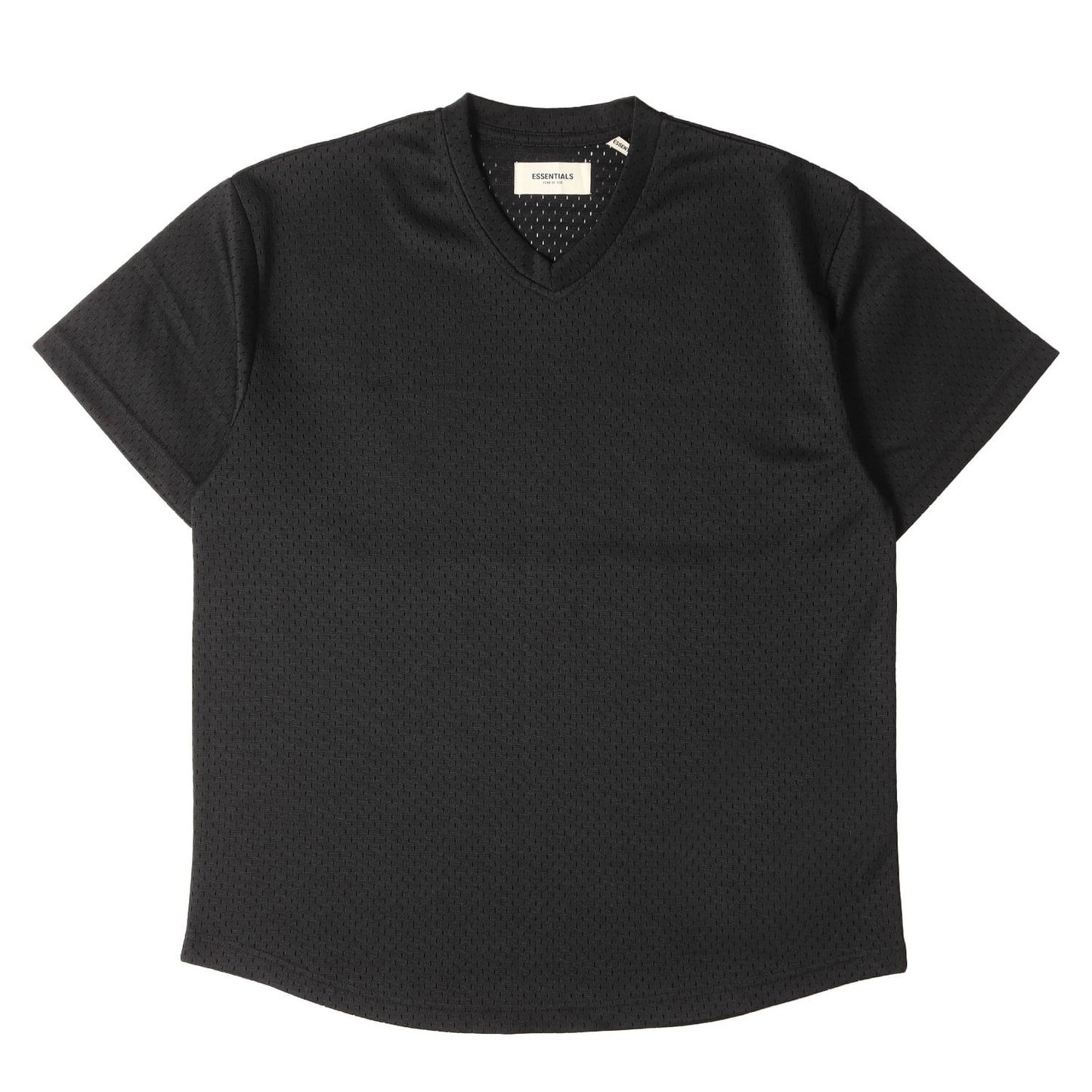FOG ESSENTIALS バックロゴ メッシュジャージ Vネック トップ